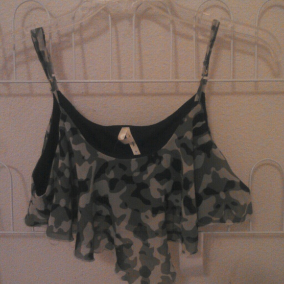 Camouflage Crop Top