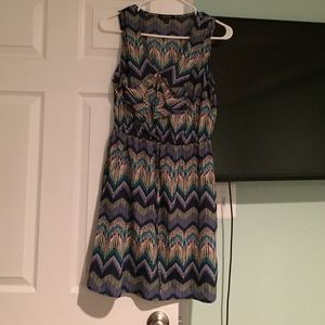 Navy & Yellow sundress