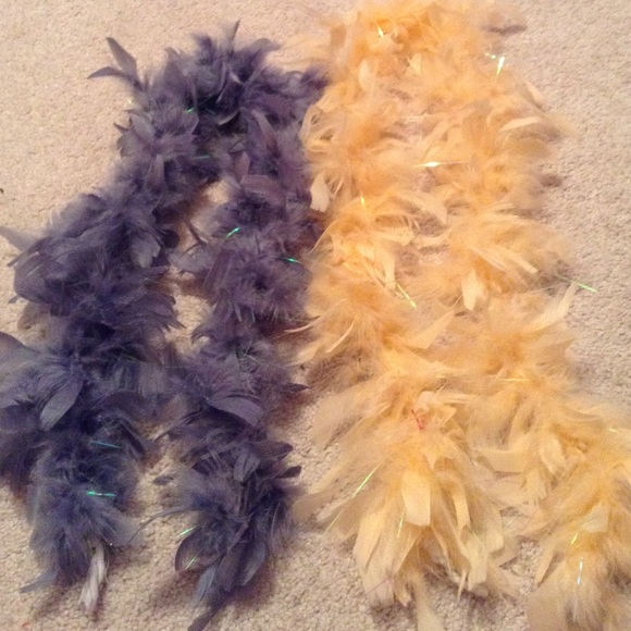 Set of Two Feather Boas