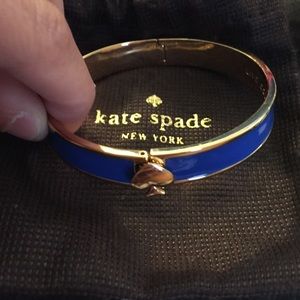 Kate Spade blue bangle