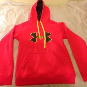 Cute hot pink Under Armour Storm Hoodie