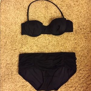 J. Crew black bikini swimsuit!
