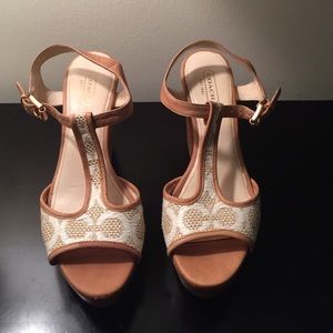 Coach Wedge Heels