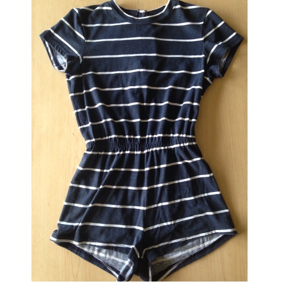 Striped Romper