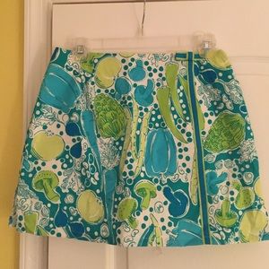 Lilly pultizer skirt. Size 4 never worn. No tags