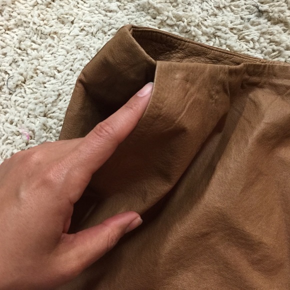NWT Costa Blanca leather mini skirt - Picture 2 of 4