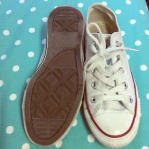 Classic white converse