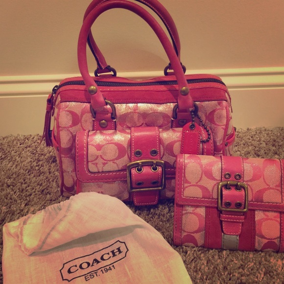 Coach limited edition purse & wallet bundle