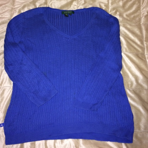 Blue Ralph Lauren light sweater