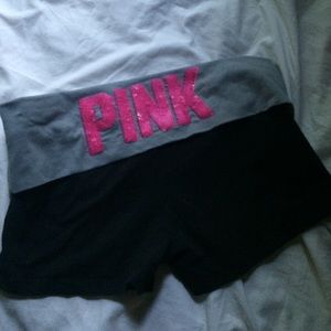 Victoria's Secret PINK yoga shorts