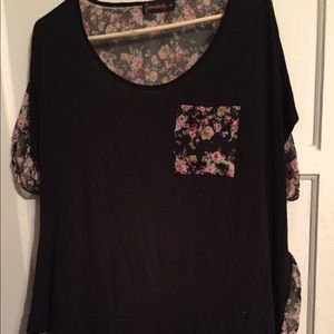Plus size high low shirt
