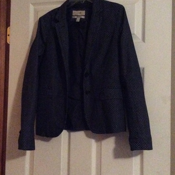 JCrew printed schoolboy blazer