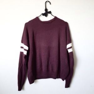 Brandy Melville Maroon sweater