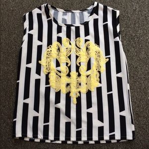 Unique Graphic Blouse