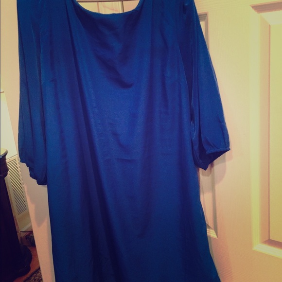 Shift dress and bracelet