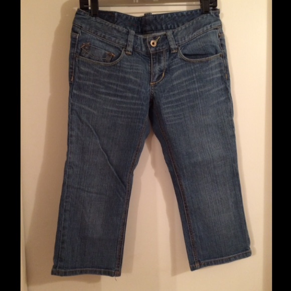 🚫SOLD🚫Express X2 Crop Denim Jeans 6