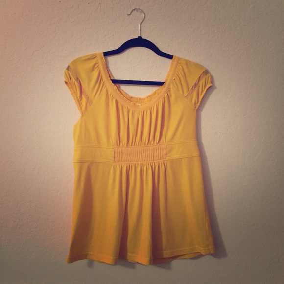 BOGO!!! Yellow top by Chadwick's