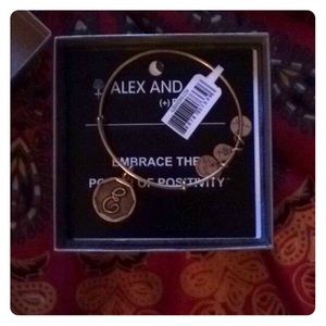 Alex & Ani E bangle