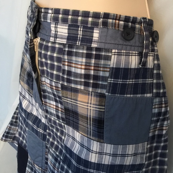 Ann Taylor patchwork skirt size 10 - Picture 3 of 4