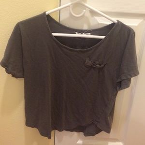 Dark grey crop top F21 (never worn)