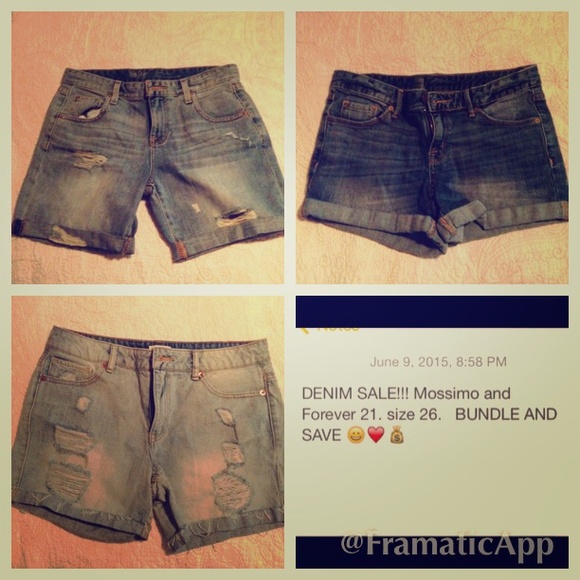 🚫SOLD🚫Mossimo and forever 21 shorts