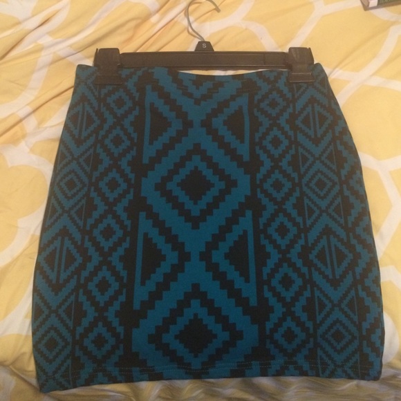 Mini tribal skirt