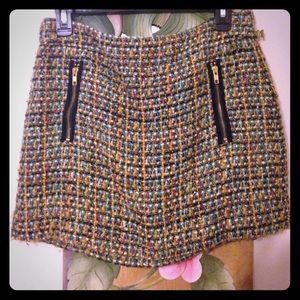 J crew tweed skirt - size 8