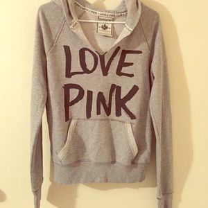 Pink sweatshirt