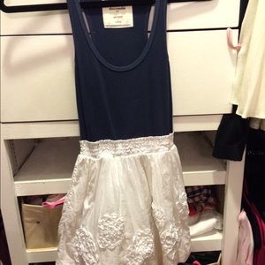 🎀Abercrombie Kids Dress Skater Floral Appliqué🎀