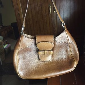 Vintage PRADA Brown Leather Purse