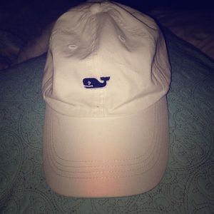 White Vineyard Vines Baseball Hat