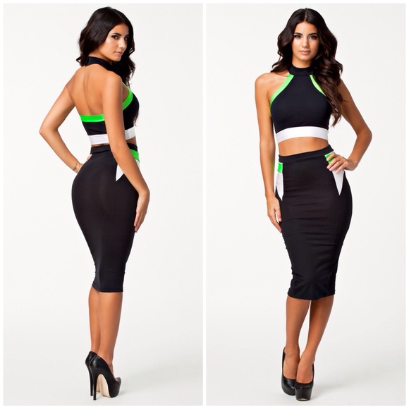 Two piece bodycon / clubwear