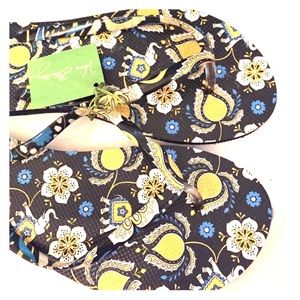Vera Bradley flip flops NEW