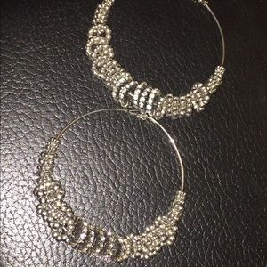 Aldo brand hoop fancy earrings!