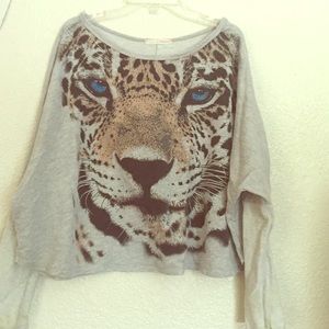 Wide Wild Cat Sweater