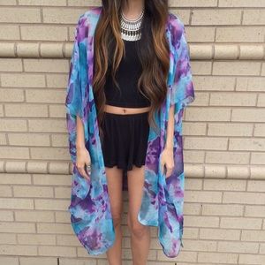 LF Millau Watercolor Kimono