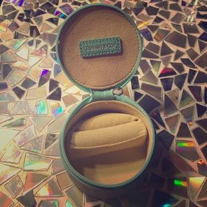 Tiffany's "on the go" Zip Up Mini Jewelry Box