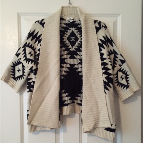 Banana U.S.A. Aztec Waterfall Sweater