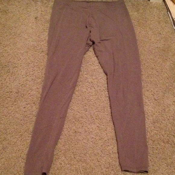 BROWN LEGGINGS : SIZE : SMALL