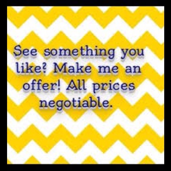 Lets negotiate!