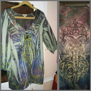 2x knit top crease designs all over