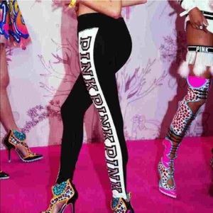 SOLD on merc Victoria's Secret Pink leggings