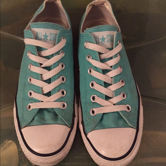 Converse Shoes - Converse All Star Size 8.5 Teal Sneakers