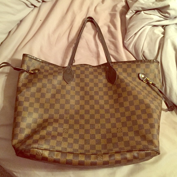 Large never full handbag