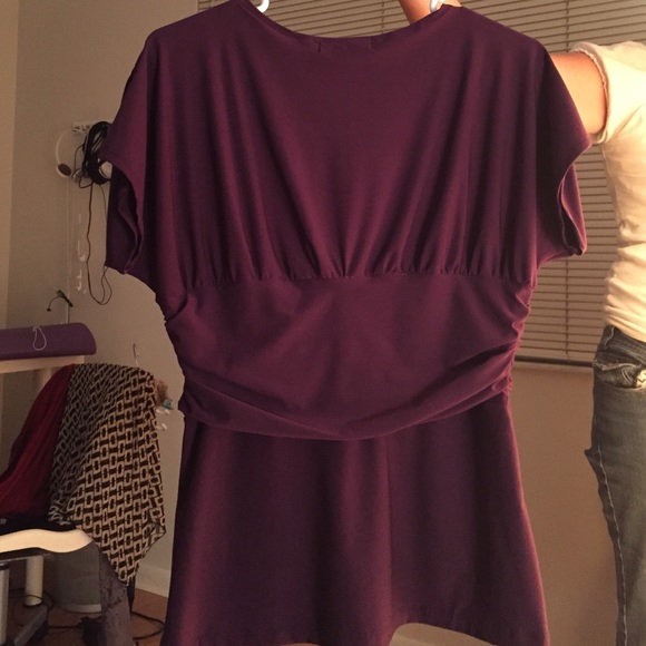 Purple women's shirt - Picture 2 of 2