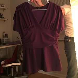 Purple women's shirt