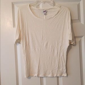 Off-White Butterfly Sleeve Old Navy Tee