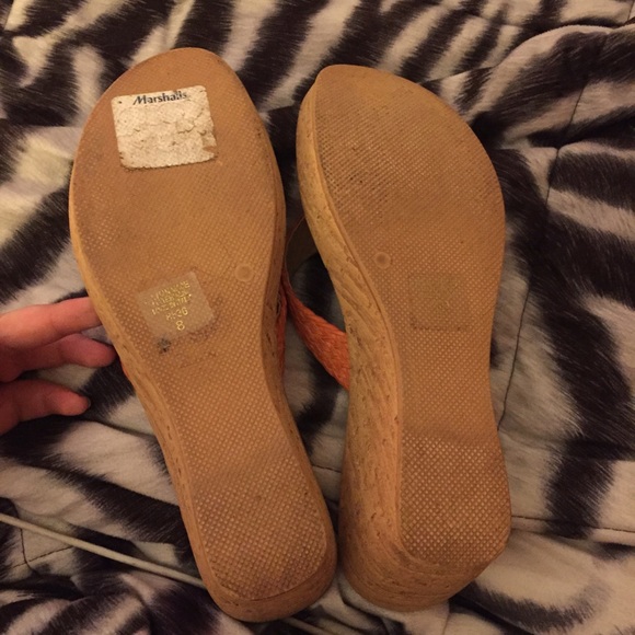 Orange Wedge Sandal - Picture 3 of 3