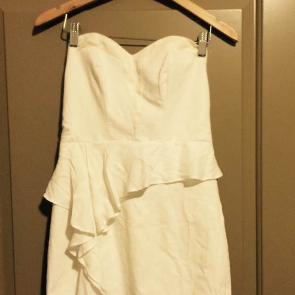 NWOT brand new off white fitted dress