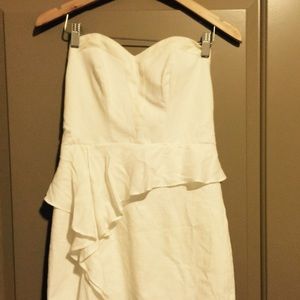 NWOT brand new off white fitted dress